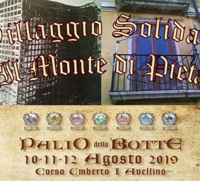 Villaggio solidale Palio della botte 2019 ad Avellino