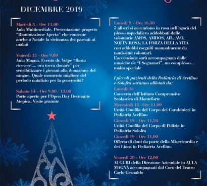 Il Moscati accende il Natale
