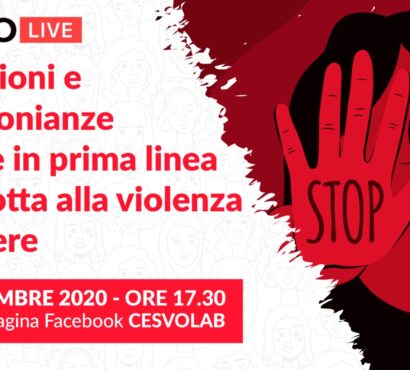 CesvoLive. Il 25 novembre il focus con le testimonianze di chi è in prima linea nella lotta alla violenza di genere