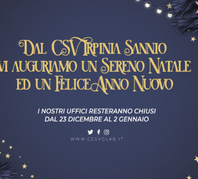 Festività Natalizie. Chiusura uffici