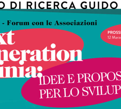 Webinar “NEXT GENERATION IRPINIA: Idee e proposte per lo sviluppo” | FORUM CON LE ASSOCIAZIONI