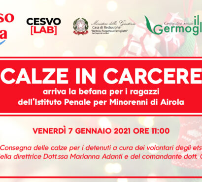 Il sorriso ti dona. Le calze del CSV per i detenuti dell’Istituto penale minorile di Airola