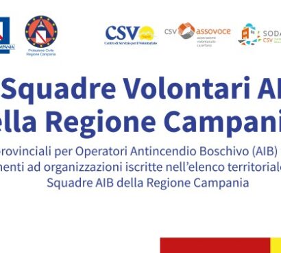 Operatori Antincendio Boschivo (AIB), al via i corsi per i volontari delle Province di Avellino e Benevento