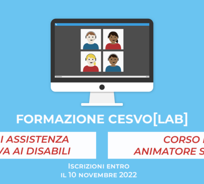 Formazione CSV. Al via i corsi di Operatore all’Assistenza educativa ai disabili e di Animatore sociale