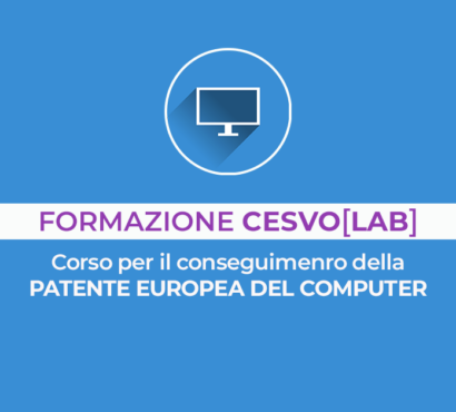 Formazione CSV. Corso di informatica per il conseguimento della Patente Europea del Computer