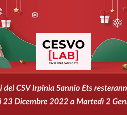 Avviso chiusura festività natalizie