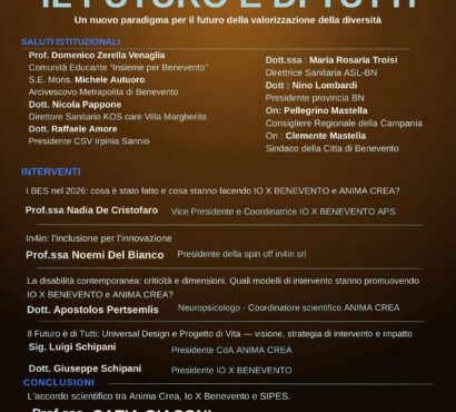 IL FUTURO È DI TUTTI