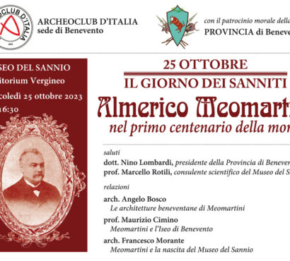 Ricordo di Almerico Meomartini nel centenario della scomparsa