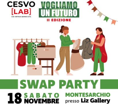 Torna lo Swap Party del CSV Irpinia Sannio