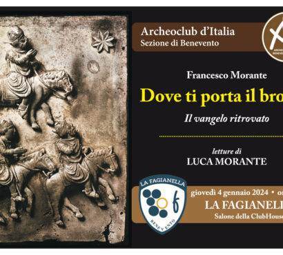 Archeoclub Benevento. Il 4 gennaio “Dove ti porta il bronzo. Il vangelo ritrovato”