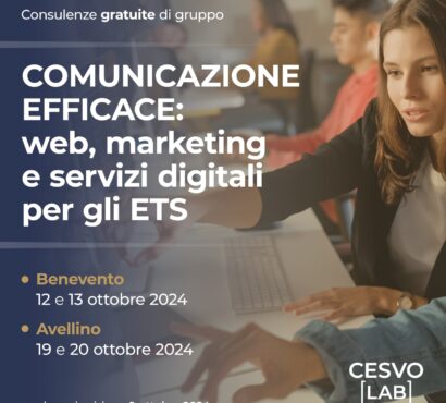 Comunicazione efficace: web, marketing e servizi digitali per gli ETS