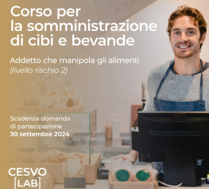 Corsi di formazione per la somministrazione di cibi e bevande