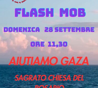 Flash Mob – Aiutiamo Gaza