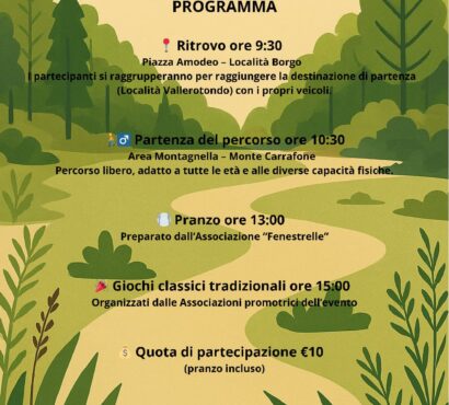 Giornata immersa nella natura 31 agosto 2025
