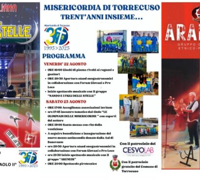 Misericordia di Torrecuso – 30 anni insieme