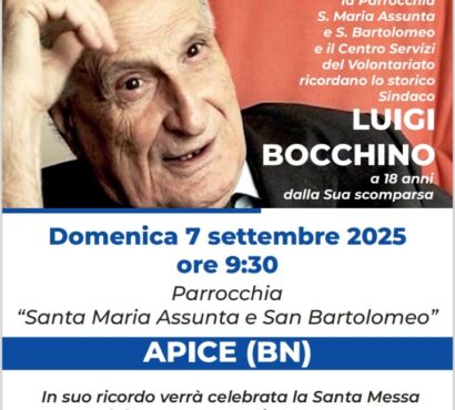 Luigi Bocchino a 18 anni dalla sua scomparsa