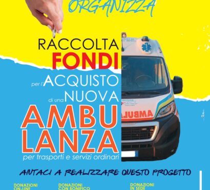 Misericordia di Volturara Irpina – Raccolta fondi per una nuova ambulanza