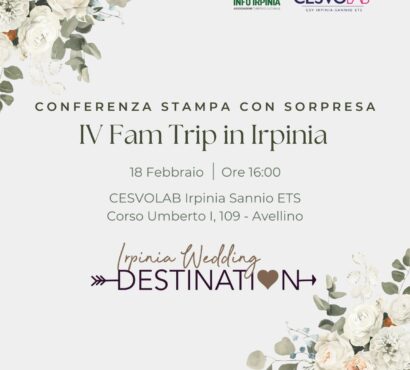 IV Fam Trip in Irpinia – 18 febbario conferenza stampa