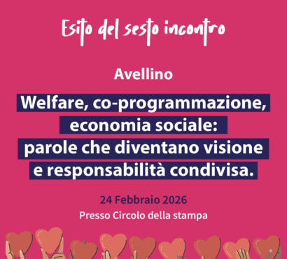 ESITO DEL VI INCONTRO TERRITORIALE – AVELLINO – 24 FEBBRAIO 2026