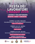Festa del 1° MAGGIO 2026 : LAVORO & VOLONTARIATO