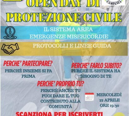 Secondo Open Day di Protezione Civile – Area Emergenze Misericordie 22 aprile 2026