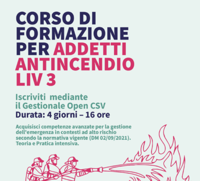 Corso di Formazione per Addetti Antincendio – Liv. 3