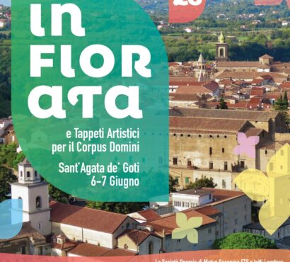 Infiorata 2026: a Sant’Agata de’ Goti torna la tradizione dei tappeti artistici per il Corpus Domini
