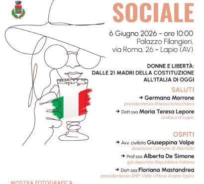 5° APERITIVO SOCIALE – Donne e Libertà: dalle 21 Madri della Costituzione all’Italia di oggi
