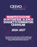 MANIFESTAZIONE DI INTERESSE  ELENCO SOGGETTI FORMATORI CESVOLAB 2026–2027