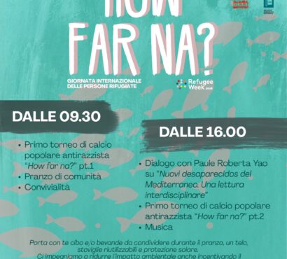 HOW FAR NA? 20 giugno 2026 Parco Santo Spirito – Avellino