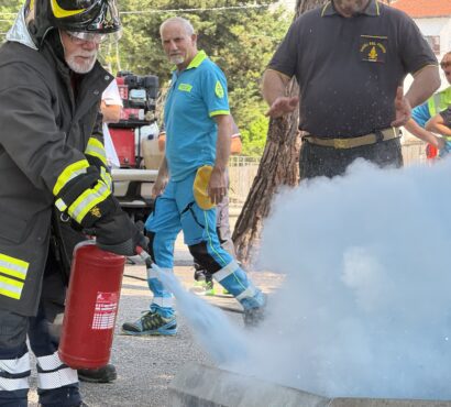 A Frasso Telesino il corso per addetti antincendio di livello 3