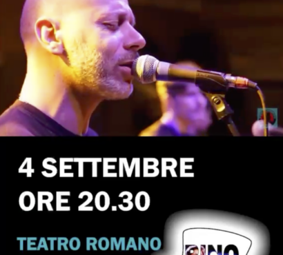 “Forever Young Rino Gaetano”: la Rino Gaetano Band in concerto al Teatro Romano di Benevento
