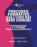 Percorso formativo sull’uso dei beni comuni