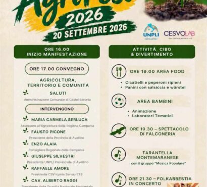 AGRIFEST 2026 | DAI TERRITORI LA VISIONE DEL FUTURO