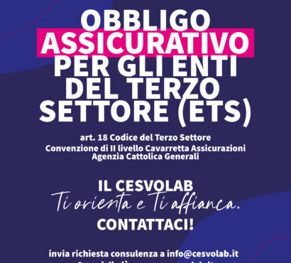 Obbligo assicurativo per i volontari degli Enti del Terzo Settore (Art. 18, D.Lgs. 117/2017)