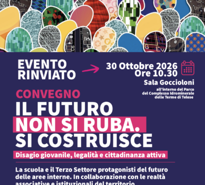 Convegno IL FUTURO NON SI RUBA. SI COSTRUISCE.